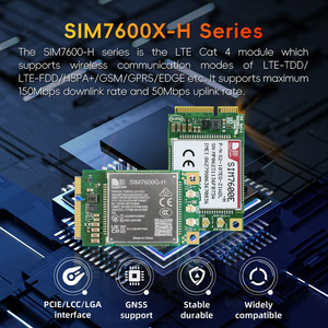 SIMCOM A7608SA-H LTE Cat4 มินิ PCI โมดูล GSM GPRS EDGE ชิปไร้สายมัลติแบนด์สำหรับอุตสาหกรรม M2M อุปกรณ์ไอโอที - Product Image 3