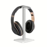 Support de casque Support de casque de jeu Support universel de casque en ABS + aluminium