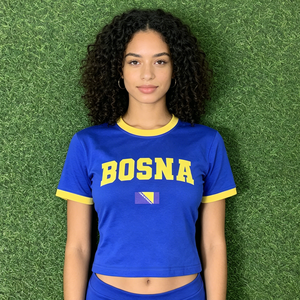 <span class=keywords><strong>Camiseta</strong></span> Deportiva <span class=keywords><strong>de</strong></span> Manga Larga con Estampado Gráfico <span class=keywords><strong>de</strong></span> <span class=keywords><strong>Brasil</strong></span>, Color Azul Marino, para Fitness, Fútbol, con la Bandera del País, para Mujer - Product Image 2