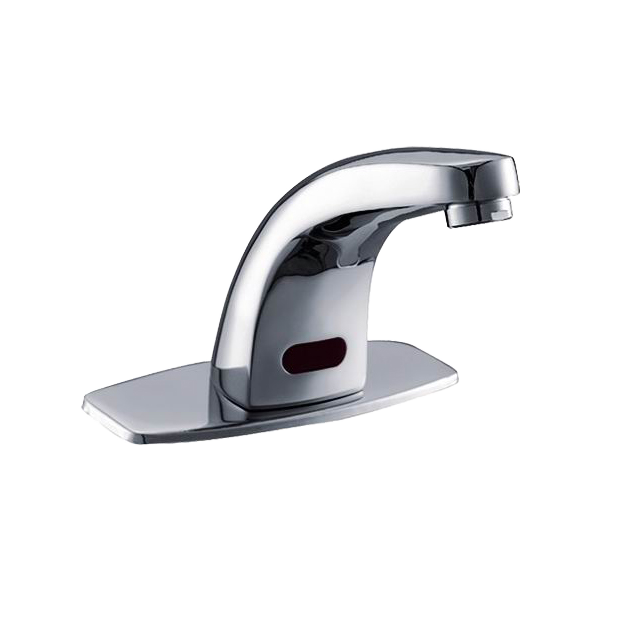 Automatic Sensor Basin Faucet Brass Touchless Sensor Faucet Water Saving Bathroom Automatic Basin Faucet Touchless Basin Tap
