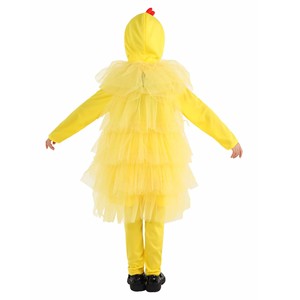 Disfraz <span class=keywords><strong>de</strong></span> Pollo Amarillo para Niños, Vestido <span class=keywords><strong>de</strong></span> Manga Larga <span class=keywords><strong>de</strong></span> Tela Suave con Capucha <span class=keywords><strong>de</strong></span> Terciopelo y Ojos <span class=keywords><strong>de</strong></span> <span class=keywords><strong>Pico</strong></span> para Niños - Product Image 5