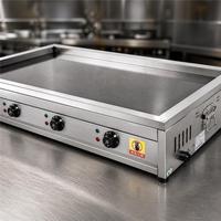 Plaque de cuisson électrique professionnelle en fonte de qualité supérieure, 9 kW, silencieuse, pour cuisine commerciale