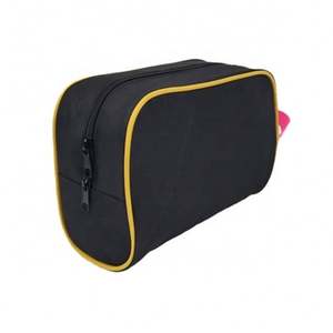 Trousse de maquillage en polyester souple de haute qualité avec poignée Sac cosmétique portable professionnel avec logo personnalisé d'usine - Product Image 2