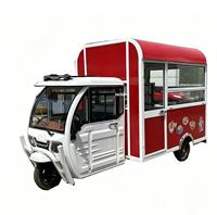 Remorque alimentaire personnalisée avec impression de marque, cuisine mobile étanche, chariot de collation pour marché extérieur et concert