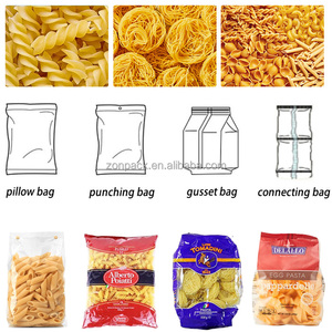 Tự động <span class=keywords><strong>multihead</strong></span> định lượng Spaghetti đóng bao máy mì có trọng lượng dọc Pasta máy đóng gói 500 gam 1kg - Product Image 2