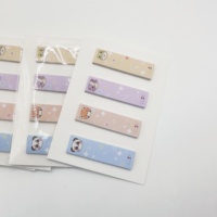 Wanfu Meilleures ventes : Index adhésifs blancs dégradés mignons, marque-pages, notes autocollantes et blocs-notes adhésifs