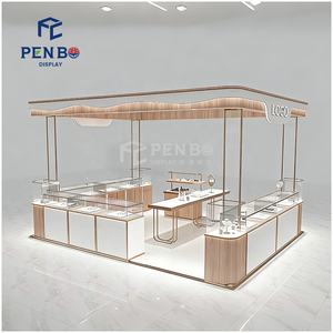 Nouveau design 2026 : Kiosque de centre commercial avec toit, <span class=keywords><strong>vitrine</strong></span> de présentation de montres et <span class=keywords><strong>bijoux</strong></span>, kiosque d'exposition de <span class=keywords><strong>bijoux</strong></span> <span class=keywords><strong>fantaisie</strong></span> pour centre commercial - Product Image 2