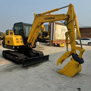 Gebruikte Hyundai <span class=keywords><strong>60</strong></span>-7 Mini 6 Ton Rupsgraafmachine Met Originele Korea Motor & Hydraulische Pomp-Uitstekende Staat - Product Image 3