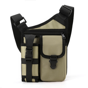 Bolso de Pecho de Nailon Multifuncional para Viajes al Aire Libre, Diseño de Bandolera de un Solo Hombro, Estilo Moderno para Comercio Exterior - Product Image 2