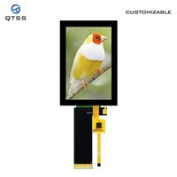 QTSS 3,97 Zoll TFT-Displaymodul 480x800 RGB Streifen MIPI IPS Touchpanel Optional LED-Hintergrundbeleuchtung 450 Cd/m2 ST7701S Treiber-IC