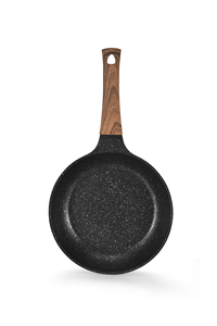 Padella rotonda in alluminio con rivestimento in ceramica a prova di graffio e OEM - Product Image 4