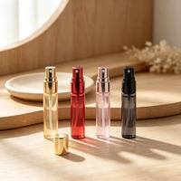 Flacon vaporisateur fantaisie LZ Pack Rouge Noir Rose Or 2ml 3ml 5ml 10ml en verre pour échantillon de parfum, atomiseur testeur, emballage d'huile