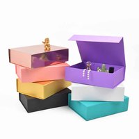 Boîtes de parfum en carton magnétique blanc personnalisées avec logo, emballage cadeau en papier pour cosmétiques, emballage de Noël en gros