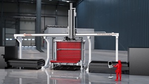 Optimieren Sie Ihre Linie mit dem Lade-und Entlade <span class=keywords><strong>system</strong></span> für die Metall automatisierung - Product Image 4