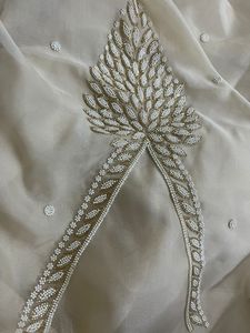 Pure Organza Hand Embroidered Suit Piece Kurta Pant Dupatta Women's Designer Ethnic Wear Traditional Indian Outfit Wholesale - Product Image 6