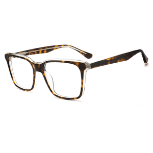Lunettes de lecture optiques de haute qualité avec logo personnalisé, monture carrée vintage bleue, monture intégrale en TR90, lentilles de qualité supérieure, position optimale pour les hommes - Product Image 2