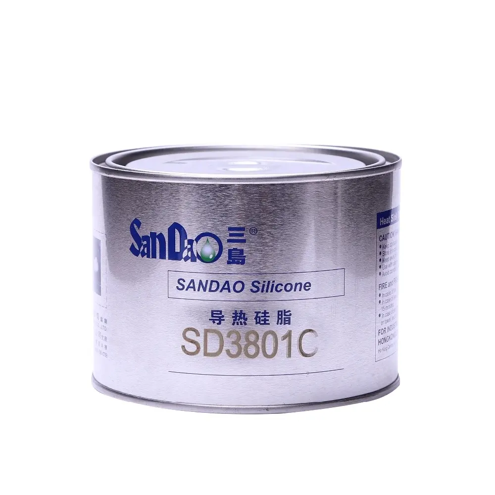 Factory Manufacturer SANDAO SD3801Heat Conduction Silicone Grease for Electronic Components CPU