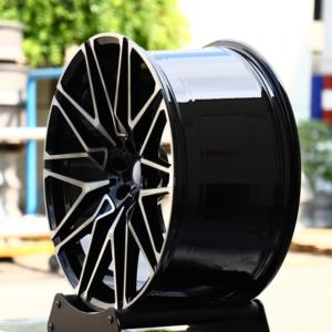 Htor mới 6-13 inch hợp kim sang trọng đa-nói gia công mặt đen giả mạo bánh xe phù hợp cho AMG G63 G30 - Product Image 3