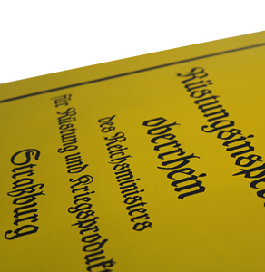 Dấu hiệu kim loại men, tấm Số cửa, bảng rượu rượu - Product Image 2