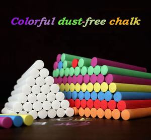 Usine en gros de haute qualité <span class=keywords><strong>craie</strong></span> d'école 48 pièces/boîte couleur <span class=keywords><strong>blanche</strong></span> <span class=keywords><strong>craie</strong></span> de couleur unique - Product Image 3