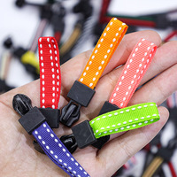 Tirette de fermeture éclair en sangle tissée Lanke, tête de fermeture éclair, tirette de fermeture éclair en sangle tissée DIY avec accessoires pour vestes et sacs à dos d'extérieur