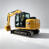 Excavatrice d'occasion CAT 307E2 compacte de 7 tonnes, système hydraulique fiable, prête à être expédiée en bon état