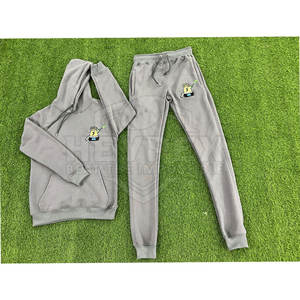 ชุดวอร์มผ้าฝ้าย100% ระบายอากาศได้ดีสำหรับผู้ชาย, ชุด2ชิ้นสำหรับฤดูหนาว - Product Image 1