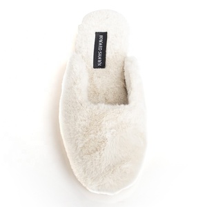 Ciabatte da donna leggere e leggere, morbide, in schiuma di memoria, foderato da casa, per suole in peluche invernale da bambina - Product Image 5