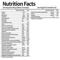 Serious Mass, Poudre Protéinée pour Prise de Masse, Gainer de Masse, Vitamine C et Zinc pour le Soutien Immunitaire, Créatine, Chocolat