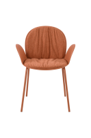 Vente en gros de chaises en plastique pour l'extérieur, design nordique, pétale, incassable en fibre, pour café, événement, restaurant