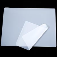 Extra grote siliconen tafelbeschermer knutselmat voor schilderen, klei, projecten, kunst en knutselwerk, solderen en hars