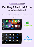 Radio Android para Auto BQCC de 9 y 10 Pulgadas, Reproductor Multimedia con Carplay, FM, RDS, Bluetooth, Estéreo para Vehículo, Reproductor de DVD para BMW, KIA, HONDA