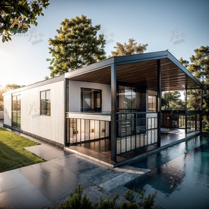 Maisons préfabriquées pliables et extensibles isolées pour l'expédition, à <span class=keywords><strong>vendre</strong></span>, avec espace de jardin autonome - Product Image 5