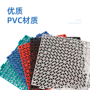 Alfombrilla antideslizante perforada de PVC para piscina, alfombrilla entrelazada para ducha, cocina, baño, inodoro - Product Image 3