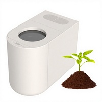 Machine à Compostage Électrique en Acier Inoxydable de 4,5 L Grande Capacité, Sans Odeur, Désodorisant, Collecteur de Déchets pour Cuisine Domestique