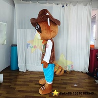 Funtoys Costume de mascotte écureuil paresseux personnalisé Zootopie Cosplay Cartoon Anime Mascotte Publicité Carnaval Halloween pour adulte