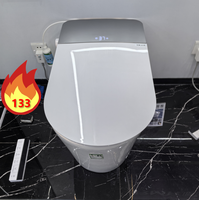 Nouvelle toilette intelligente japonaise 2026, avec télécommande, siège chauffant, fonction double chasse d'eau et fonction autonettoyante
