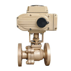 Sistema de Riego por Goteo COVNA DN25 1 Pulgada 2 Vías 12V DC Válvula de Bola Motorizada Eléctrica de Acero Inoxidable con Doble Brida y Revestimiento de PTFE - Product Image 3