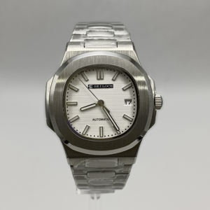 Montre de luxe pour homme NH35, style simple et décontracté, design automatique, acier inoxydable, lumineuse, étanche - Product Image 3