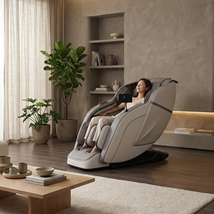 Fauteuil de massage 3D zéro gravité en cuir Milano 2026 pour amincissement des pieds et du corps, idéal pour la maison - Product Image 1