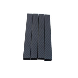 Tube en fibre de carbone rond à embout, vente en gros d'usine, tube en fibre de carbone personnalisé, tube en fibre de carbone haute densité, tube en fibre de carbone de grand diamètre - Product Image 1