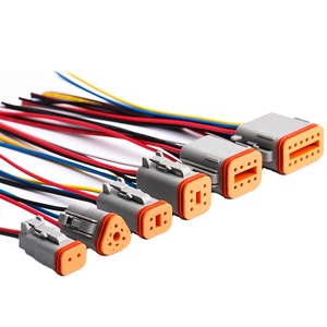 Conector Deutsch DT 2 3 4 6 8 12 Pinos, Plugue Elétrico Selado para Carro, Chicote de Fios à Prova d'Água com Conectores Macho e Fêmea DT06 DT04 - Product Image 2