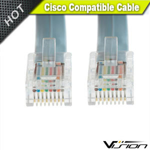 Câble de console crossover <span class=keywords><strong>RJ45</strong></span> 72-1259-01 12 pour routeur commutateur - Product Image 5