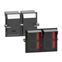Feu de signalisation routière LED numérique étanche pour piétons, 800 * 600 mm, rouge et vert, avec compte à rebours à 2 chiffres