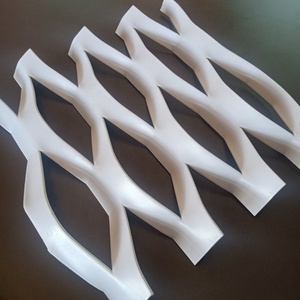 Giá Tốt Nhất Kim Cương Nhôm Mở Rộng Kim Loại Mặt Tiền Bảng Điều Khiển Bức Tường Rèm - Product Image 5