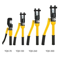 Herramienta Profesional de Prensado de Terminales Hidráulicos, Alicates de Prensado Hidráulicos Manuales para Terminales Eléctricos de 4-70 mm²