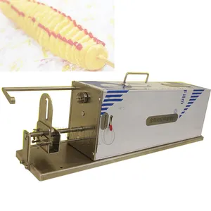 Electric Spiral Potao Slicer Auto Stretch Potato Chips Efficient Potato Tower Machine Fit Stick