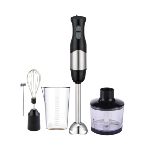 Immersione commerciale 4 In 1 portatile elettrico <span class=keywords><strong>1500</strong></span> Watt manuale Mixer Stick <span class=keywords><strong>Blender</strong></span> Chopper Set macchina con tazza