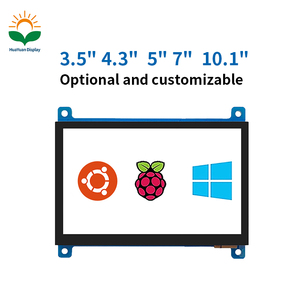 7 İnç HMII LCD 1024x600 LCD Kapasitif Dokunmatik Ekran Arayüzü Dokunmatik Ekran Raspberry Pi 3 LCD Ekran 300-1000nit Özelleştirilebilir - Product Image 1