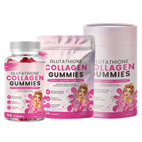 Collageen Supplementen Vitamine C Collageen Gummie Fruit-Pectine Gummies Huid Whitening Gummies Collageen